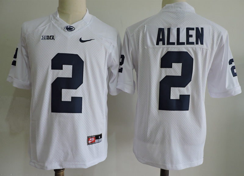 Penn State Nittany Lions #2 Marcus Allen Style 3 College Football Jersey football jersey product view 1