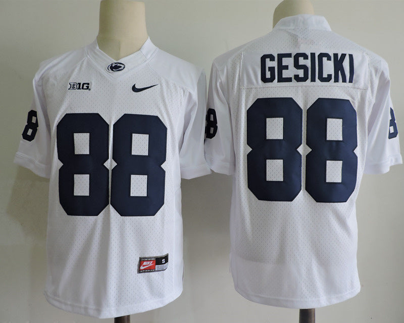 Penn State Nittany Lions #88 Mike Gesicki Style 2 College Football Jersey football jersey product view 1