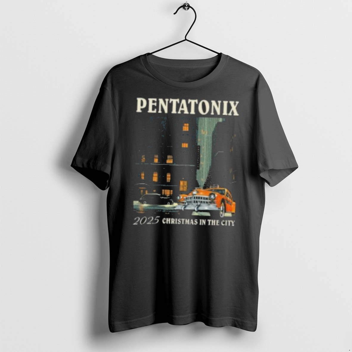 Pentatonix 2025 Christmas In The City T Shirts Unisex T-shirt, Sweatshirt, Hoodie, Long Sleeve Tee - T-Shirt, Sweatshirt, Hoodie