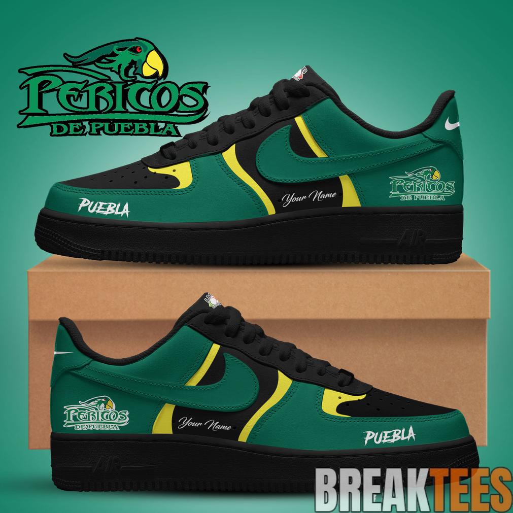 Pericos de Puebla Custom Air Force 1 Shoes Unisex T-shirt, Sweatshirt, Hoodie, Long Sleeve Tee - T-Shirt, Sweatshirt, Hoodie