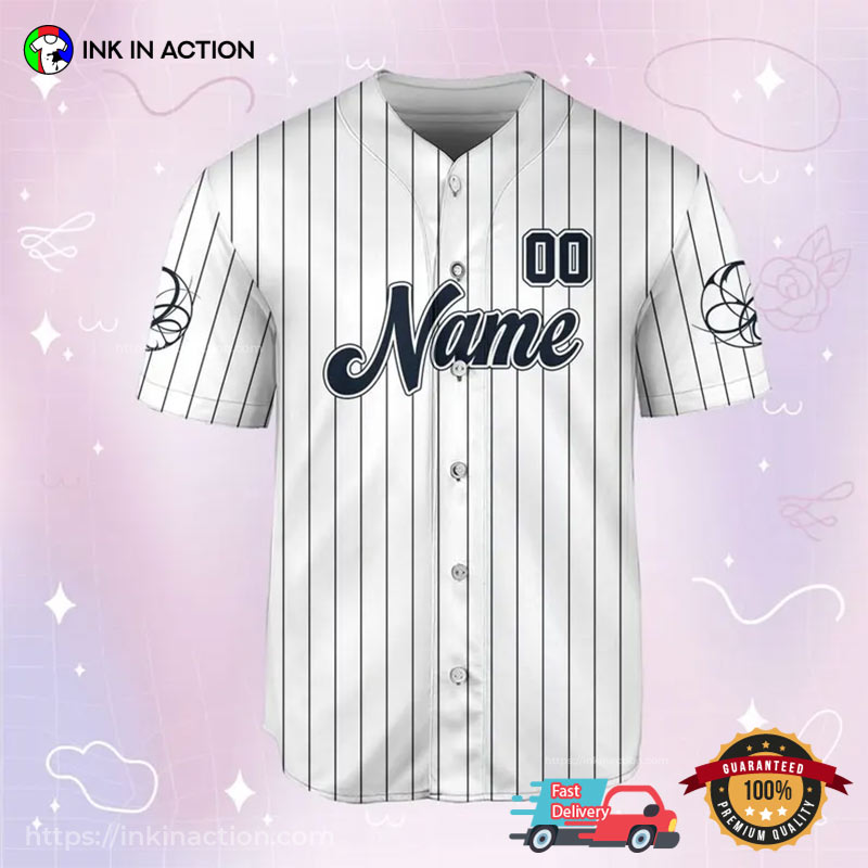 Personalized Aespa Armageddon Album White Baseball Jersey baseball jersey product view 3
