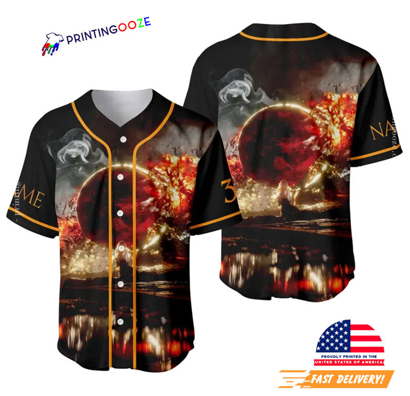 Personalized Clair Obscur Expedition 33 Baseball Jersey baseball jersey product view 1