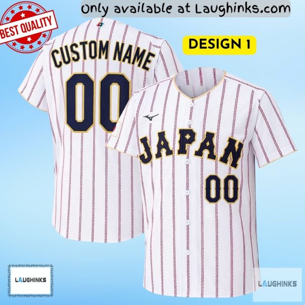 Personalized Mizuno Japan Classic Baseball Jersey Shirt 2026 Aop Replica baseball jersey product view 1