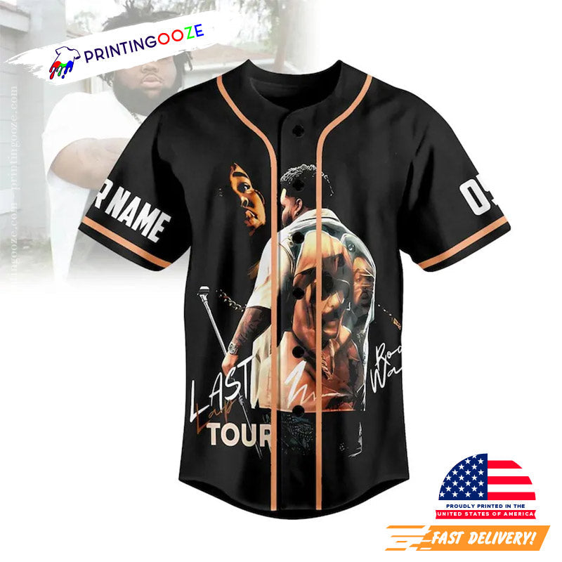 Personalized Rod Wave Last Lap Baseball Jersey baseball jersey product view 2