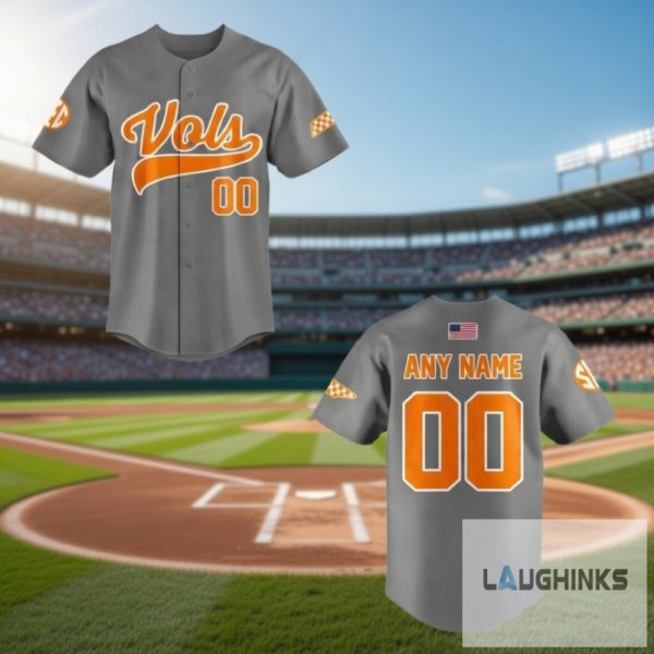 Personalized Smokey Tennessee Volunteers Vols Baseball Jersey Shirt 2026 baseball jersey product view 1