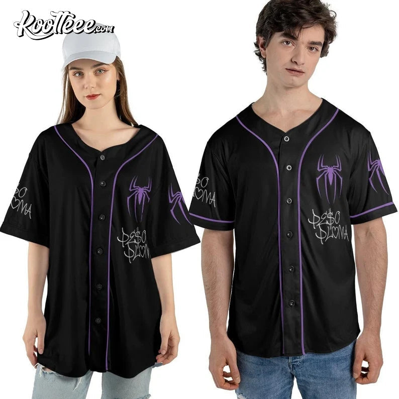 Peso Pluma Tour Baseball Jersey baseball jersey product view 1