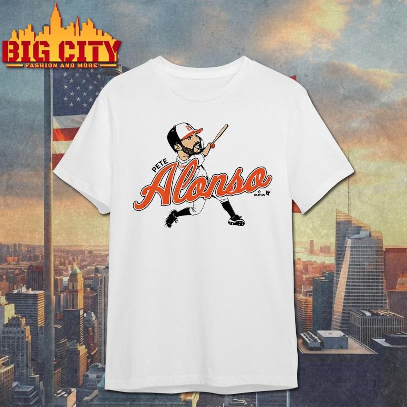 Pete Alonso Baltimore Caricature Shirt Unisex T-shirt, Sweatshirt, Hoodie, Long Sleeve Tee - T-Shirt, Sweatshirt, Hoodie