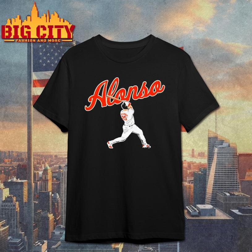 Pete Alonso Baltimore Slugger Swing Shirt Unisex T-shirt, Sweatshirt, Hoodie, Long Sleeve Tee - T-Shirt, Sweatshirt, Hoodie