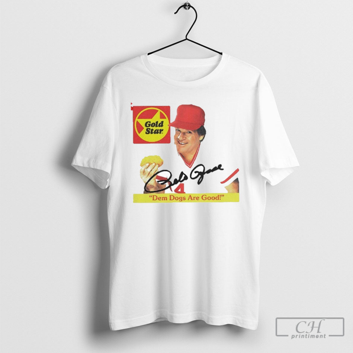 Pete Rose Dem Dogs Are Good Shirt Tee Unisex T-shirt, Sweatshirt, Hoodie, Long Sleeve Tee - T-Shirt, Sweatshirt, Hoodie