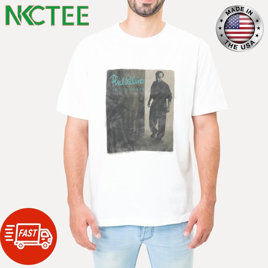 Phil Collins In Concert 1994 USA Made BROCKUM WORLDWIDE Both Sides Of The World shirt Unisex T-shirt, Sweatshirt, Hoodie, Long Sleeve Tee - T-Shirt, Sweatshirt, Hoodie