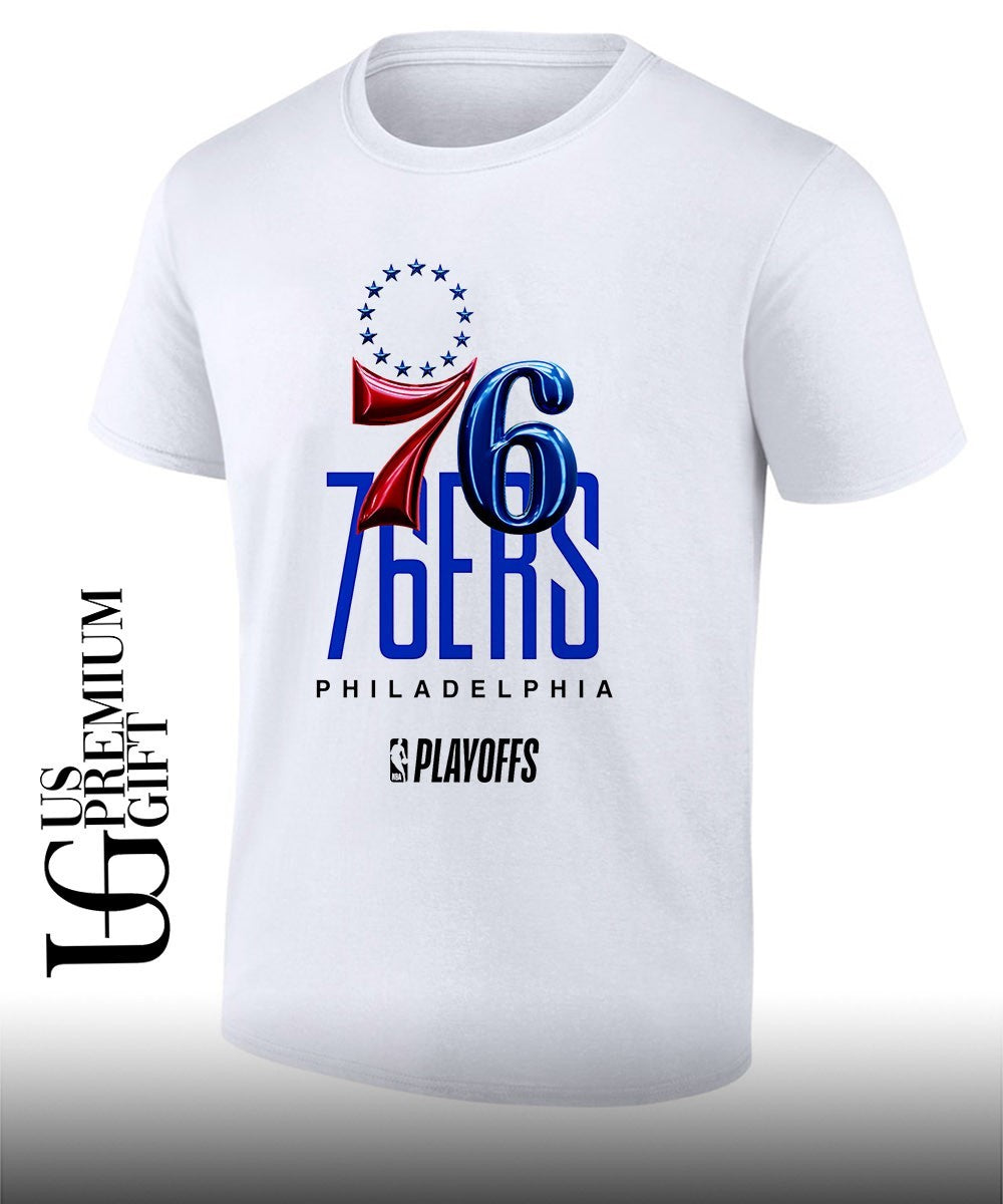 Philadelphia 76ers NBA Playoff 2026 logo shirt Unisex T-shirt, Sweatshirt, Hoodie, Long Sleeve Tee - T-Shirt, Sweatshirt, Hoodie