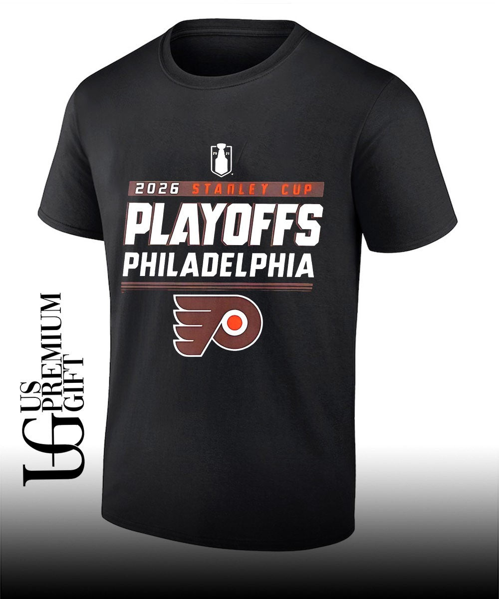 Philadelphia Flyers 2026 Stanley Cup Playoffs shirt Unisex T-shirt, Sweatshirt, Hoodie, Long Sleeve Tee - T-Shirt, Sweatshirt, Hoodie