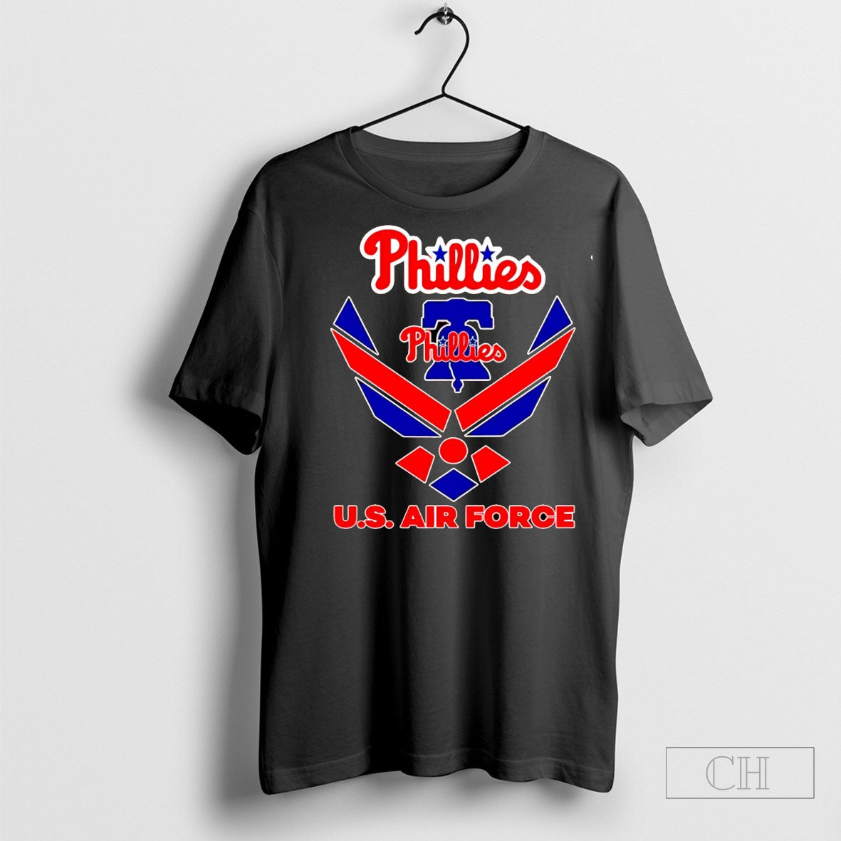 Philadelphia Phillies Us Air Force 2025 Shirt Tee Unisex T-shirt, Sweatshirt, Hoodie, Long Sleeve Tee - T-Shirt, Sweatshirt, Hoodie