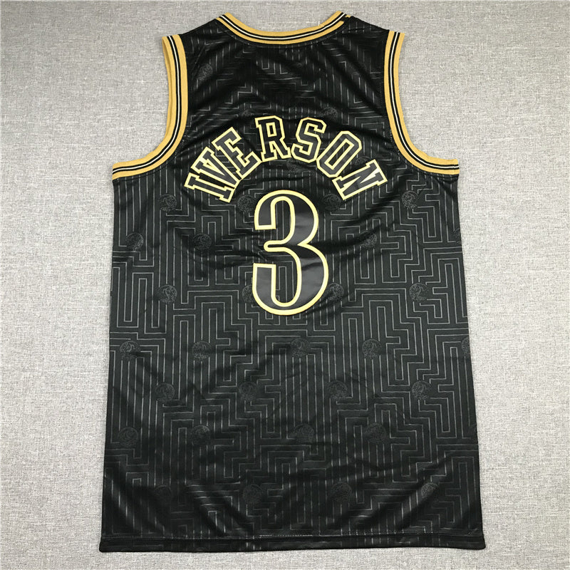 Philadelphia 76ers #3 Allen Iverson 76 3 Edition Iverson Style 2 Basketball Jersey basketball jersey product view 1