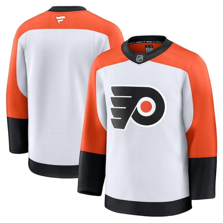 Philadelphia Flyers Fanatics Away Premium Jersey - White Hockey Jersey hockey jersey product view 1