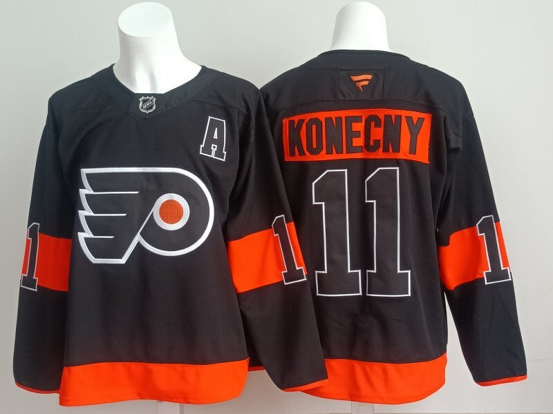 Philadelphia Flyers #11 Travis Konecny Flyers Style 3 Hockey Jersey hockey jersey product view 1