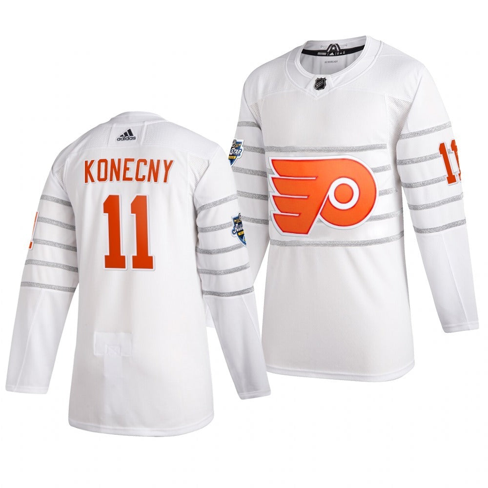 Philadelphia Flyers #11 Travis Konecny Style 2 Hockey Jersey hockey jersey product view 1