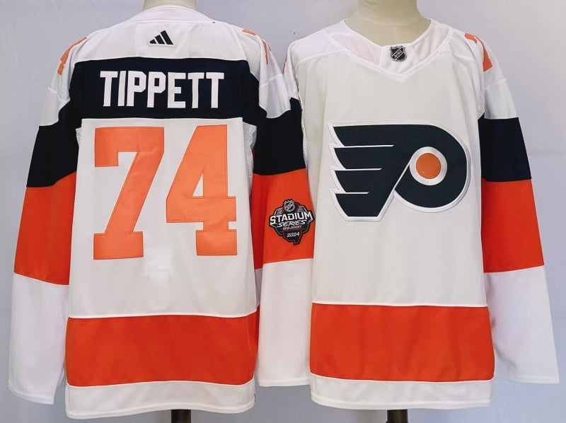 Philadelphia Flyers #74 Owen Tippett Style 5 Hockey Jersey hockey jersey product view 1