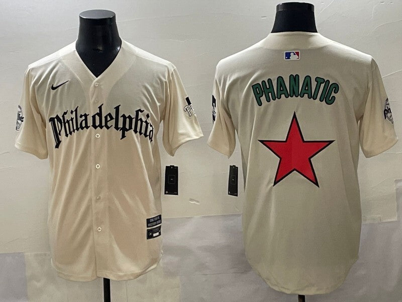 Philadelphia Phillies Phillies 5 Collaboration Style 1 Baseball Jersey baseball jersey product view 1