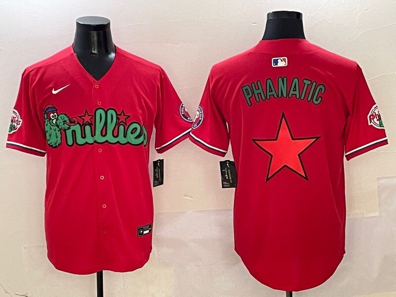 Philadelphia Phillies Phillies Collaboration Style 1 Baseball Jersey baseball jersey product view 1