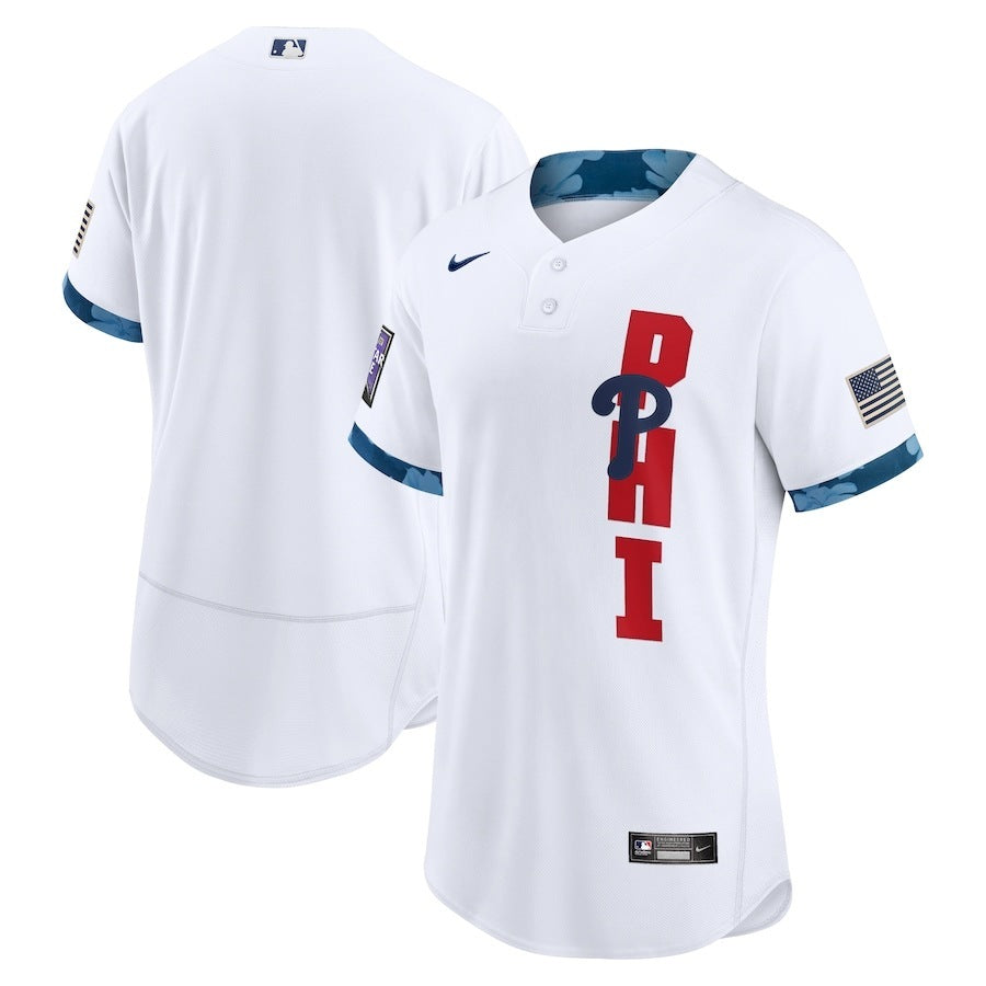 Philadelphia Phillies Style 1 Baseball Jersey baseball jersey product view 1