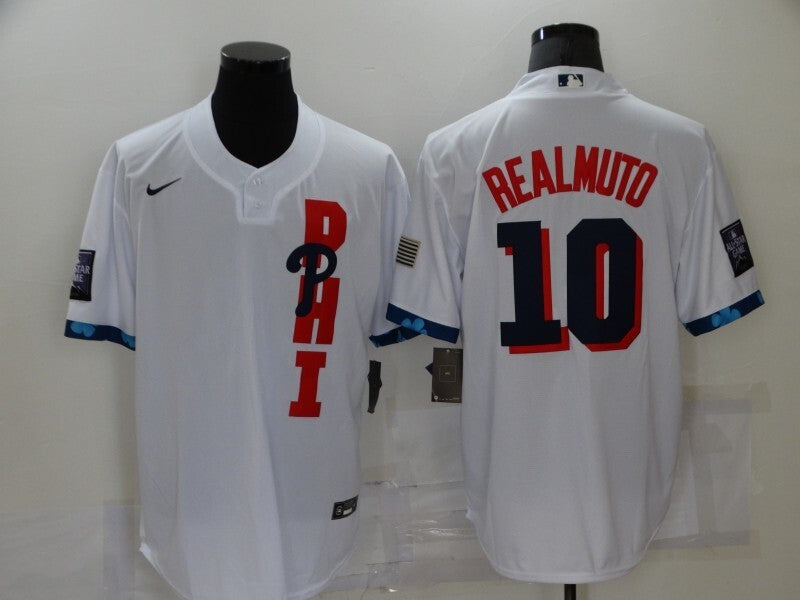 Philadelphia Phillies #10 JT Realmuto Fan Edition 572 Baseball Jersey baseball jersey product view 1
