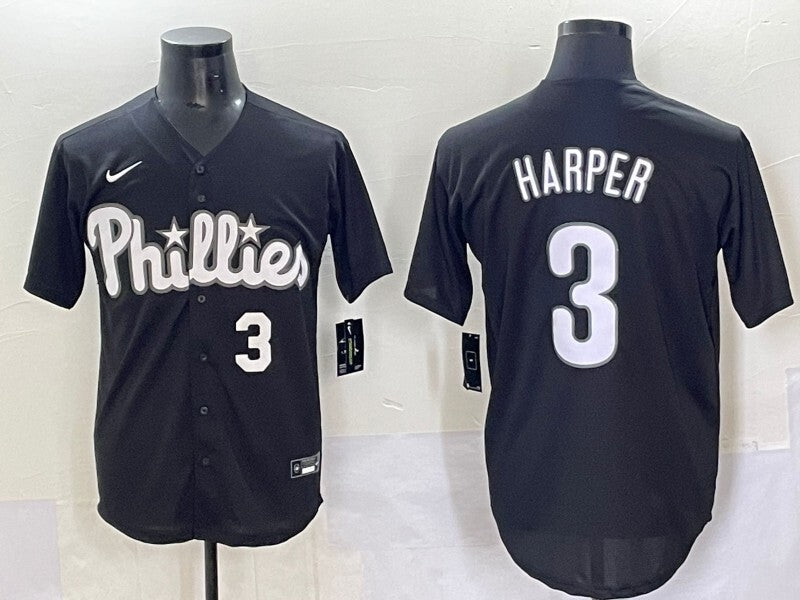 Philadelphia Phillies #3 Bryce Harper Phillies Special Edition Adult Style 1 Baseball Jersey baseball jersey product view 1