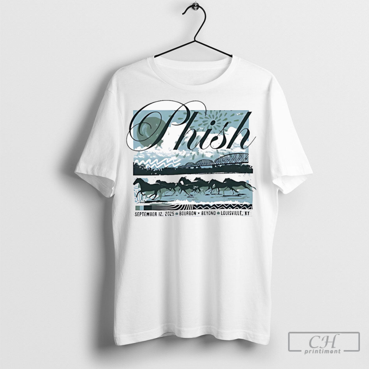 Phish Bourbon And Beyond In Louisville Ky Sept 12 2025 T Shirt Unisex T-shirt, Sweatshirt, Hoodie, Long Sleeve Tee - T-Shirt, Sweatshirt, Hoodie