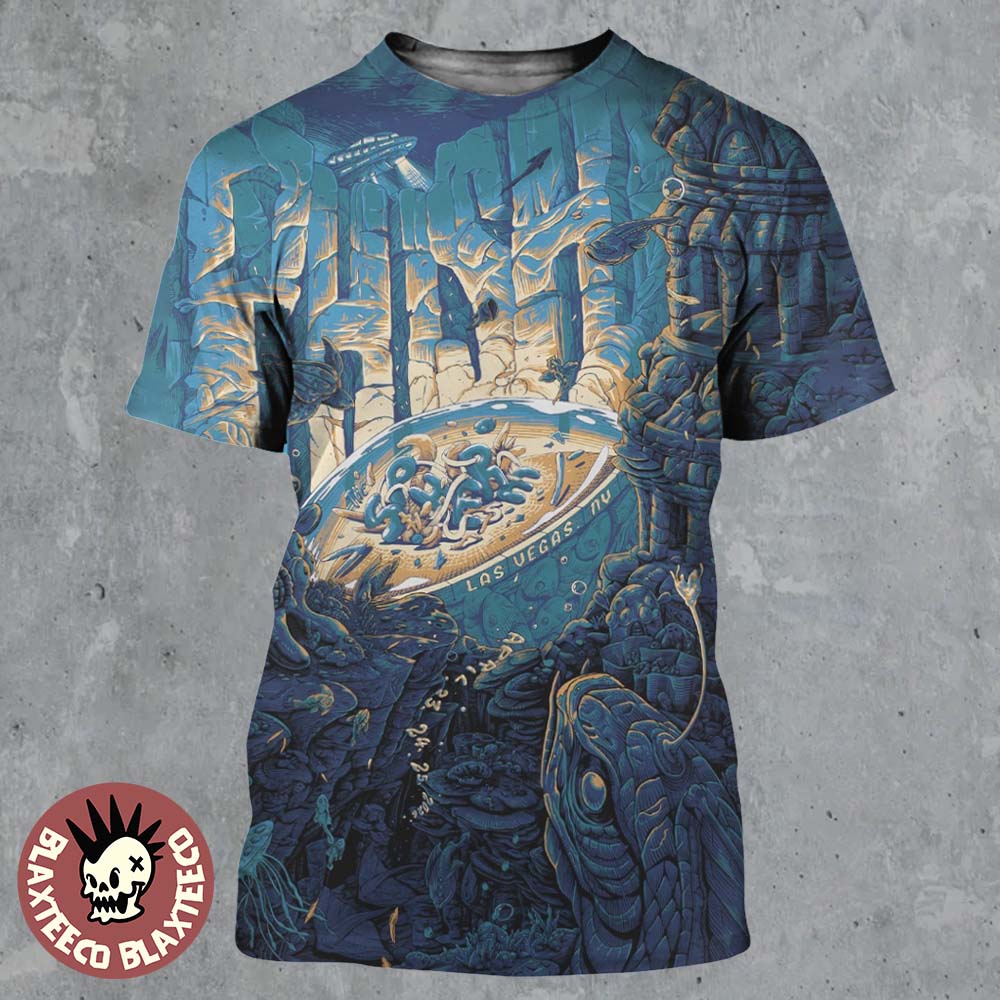 Phish Live At Sphere Las Vegas 2026 Second Weekend 2 LE Gig Poster For April 23 24 And 25 2026 All Over Print Shirt - T-Shirt, Sweatshirt, Hoodie