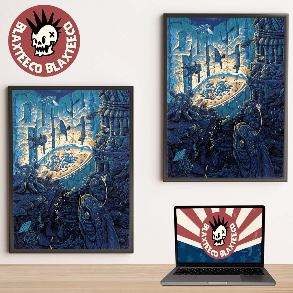 Phish Live At Sphere Las Vegas 2026 Second Weekend 2 LE Gig Poster For April 23 24 And 25 2026 Home Decor Poster Canvas - T-Shirt, Sweatshirt, Hoodie