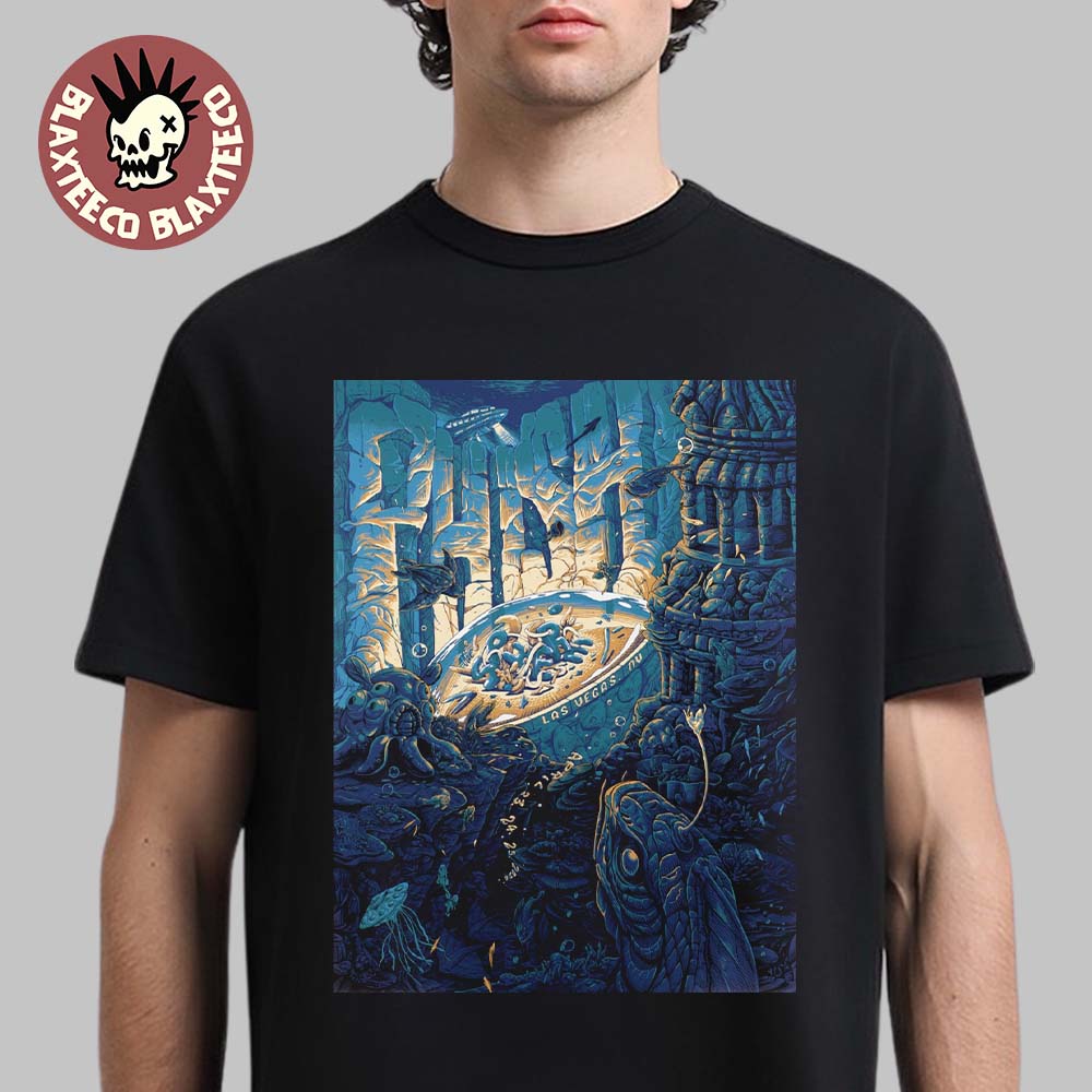 Phish Live At Sphere Las Vegas 2026 Second Weekend 2 LE Gig Poster For April 23 24 And 25 2026 T-Shirt - T-Shirt, Sweatshirt, Hoodie