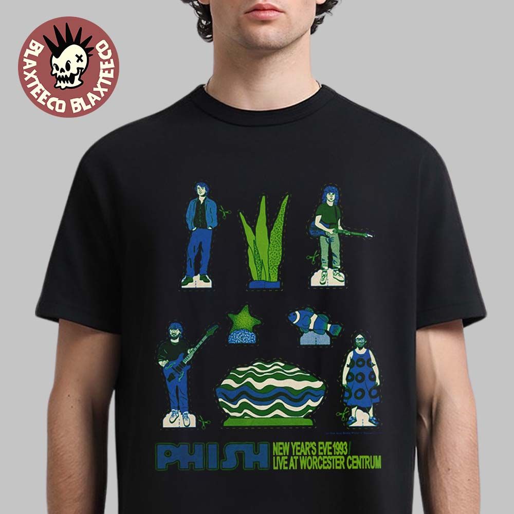 Phish New Years Eve 1993 Live At Worcester Centrum Merch T-Shirt Unisex T-shirt, Sweatshirt, Hoodie, Long Sleeve Tee - T-Shirt, Sweatshirt, Hoodie