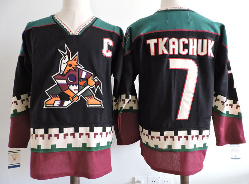 Phoenix Coyotes #7 Keith Tkachuk Hockey Jersey hockey jersey product view 1