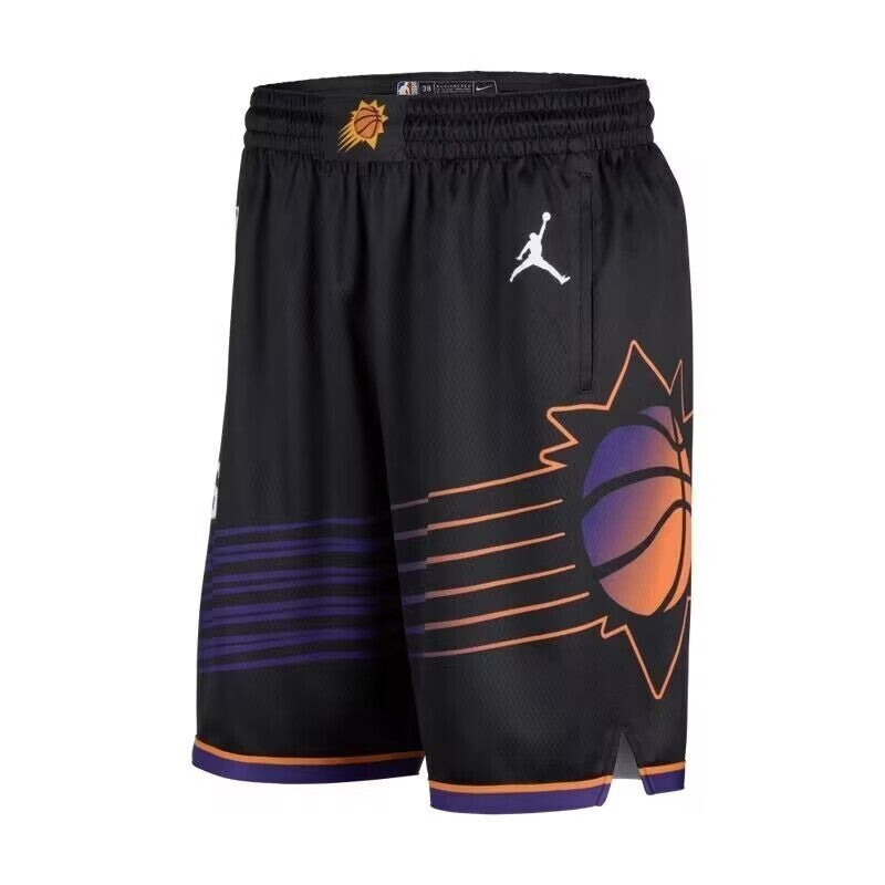Phoenix Suns 26 Suns Black Basketball Jersey basketball jersey product view 1