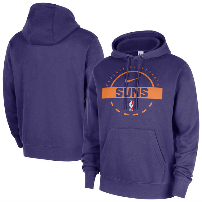 Phoenix Suns Purple 2025 26 Practice Club Pullover Hoodie2 Basketball Jersey basketball jersey product view 1