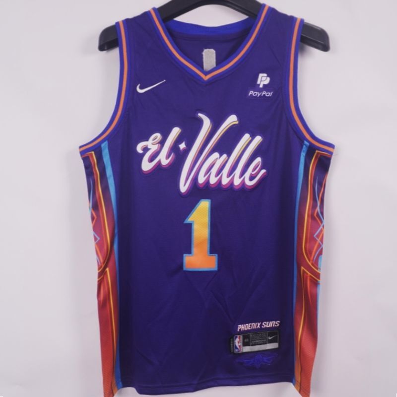 Phoenix Suns #1 Devin Booker 24 Suns 1 # City Edition Style 2 Basketball Jersey basketball jersey product view 1