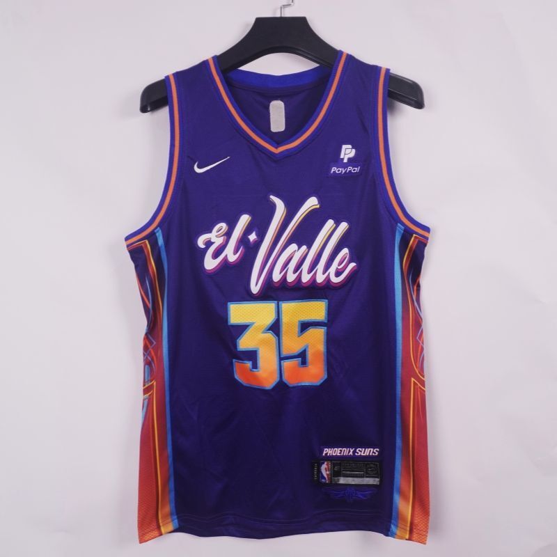 Phoenix Suns #35 Kevin Durant 24 Suns 35 # Style 2 Basketball Jersey basketball jersey product view 1