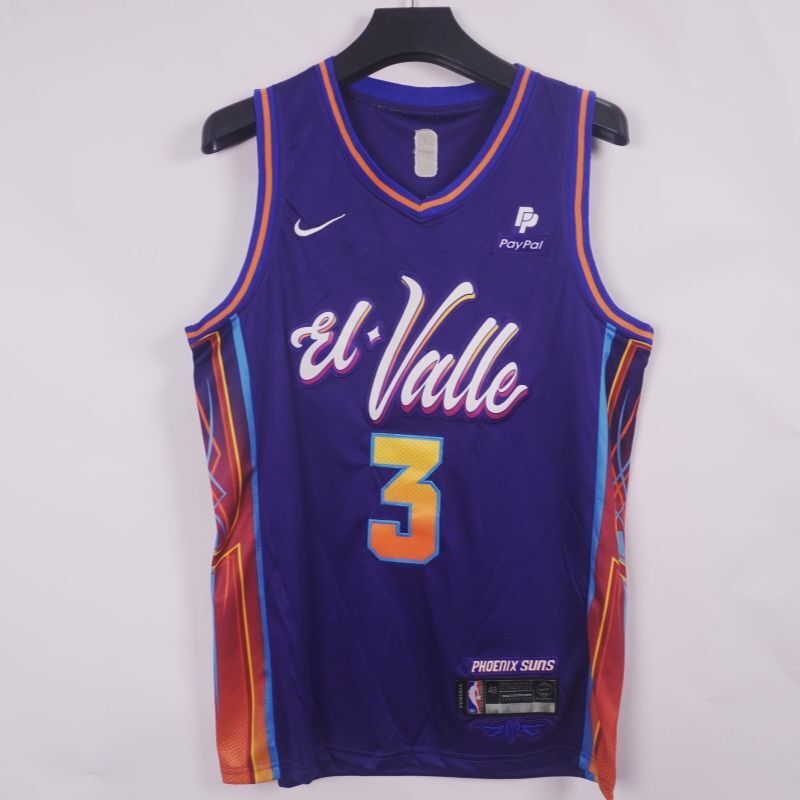 Phoenix Suns #3 Bradley Beal 24 Suns 3 # City Edition Style 2 Basketball Jersey basketball jersey product view 1