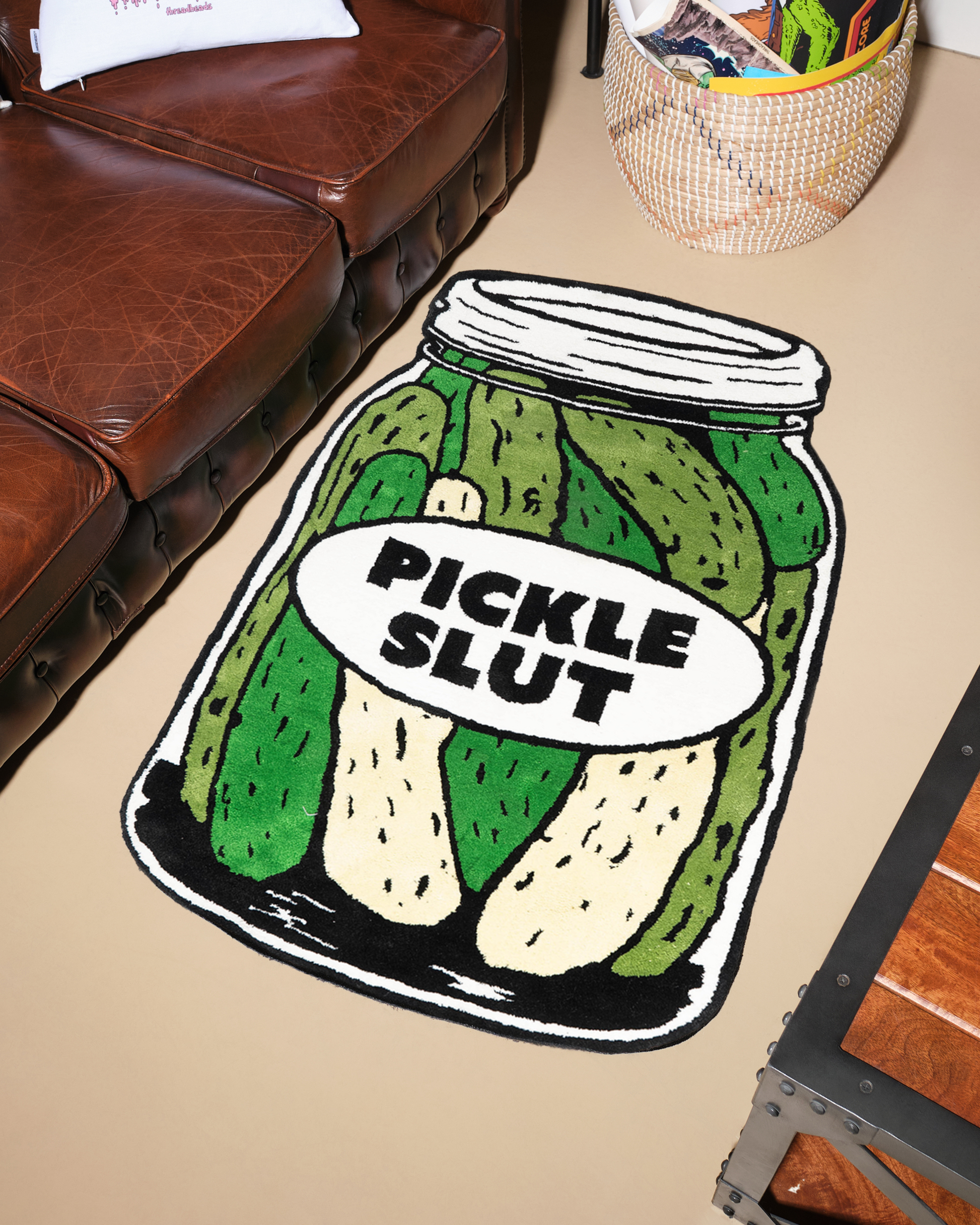Pickle Slut Rug Unisex T-shirt, Sweatshirt, Hoodie, Long Sleeve Tee - T-Shirt, Sweatshirt, Hoodie