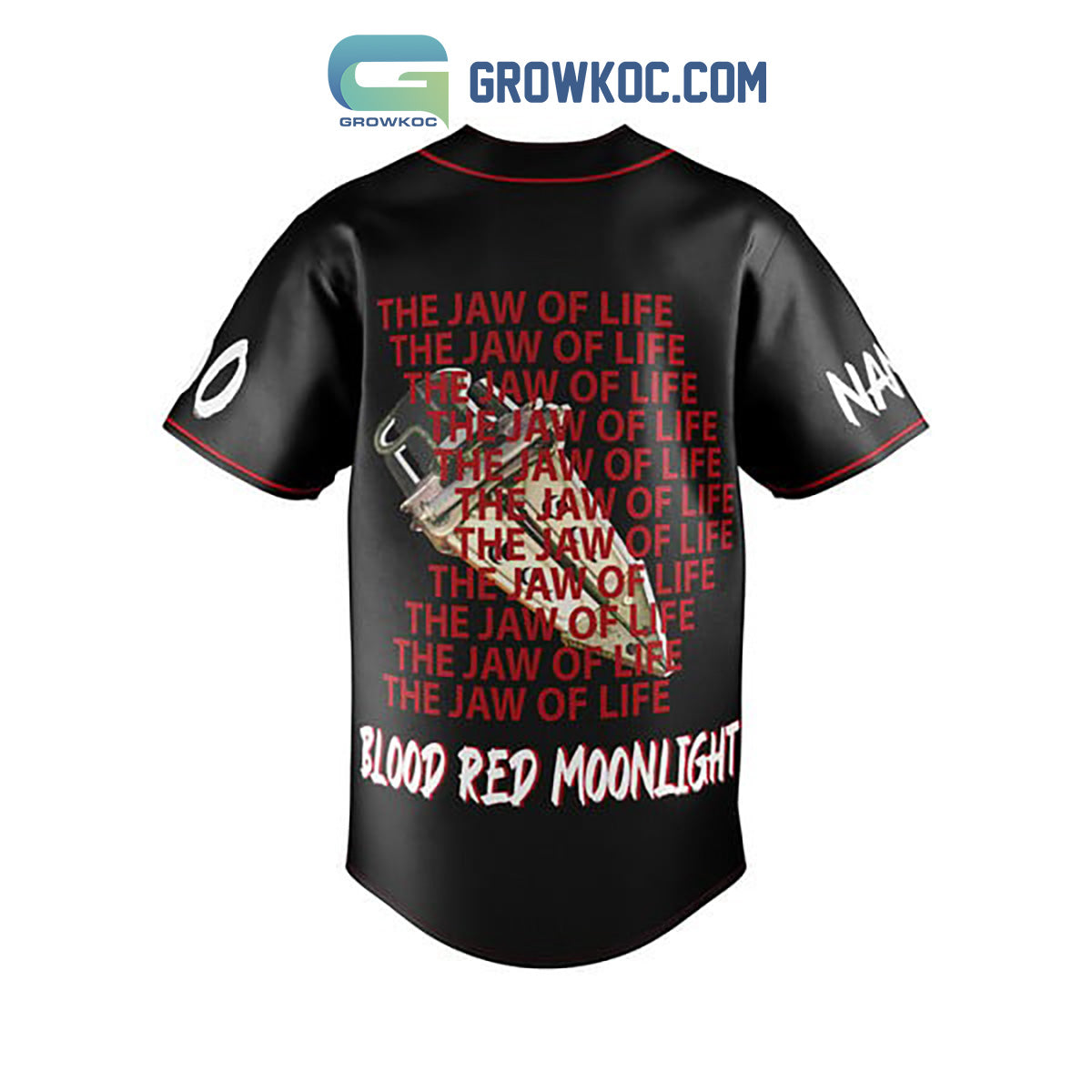 Pierce The Veil I Love You Personalized Baseball Jersey baseball jersey product view 2
