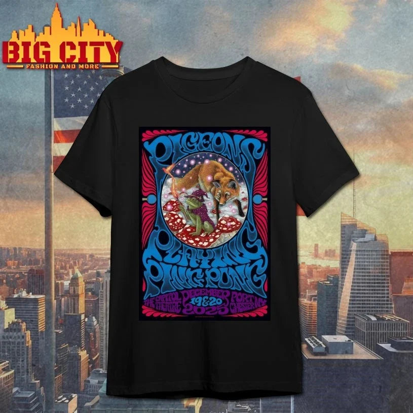 Pigeons Playing Ping Pong Dec 19-20 2025 The Capitol Theatre In Port Chester NY Poster shirt - T-Shirt, Sweatshirt, Hoodie