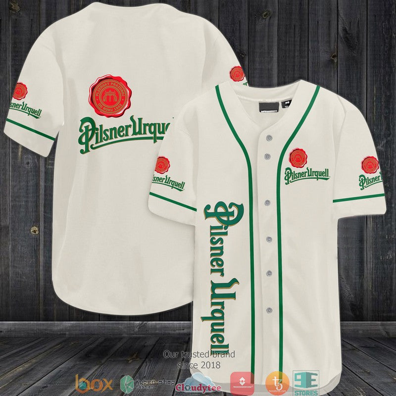 BEST Pilsner Urquell Baseball Jersey baseball jersey product view 1