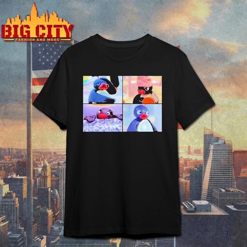 Pingu Noot Noot Moods Shirt Unisex T-shirt, Sweatshirt, Hoodie, Long Sleeve Tee - T-Shirt, Sweatshirt, Hoodie
