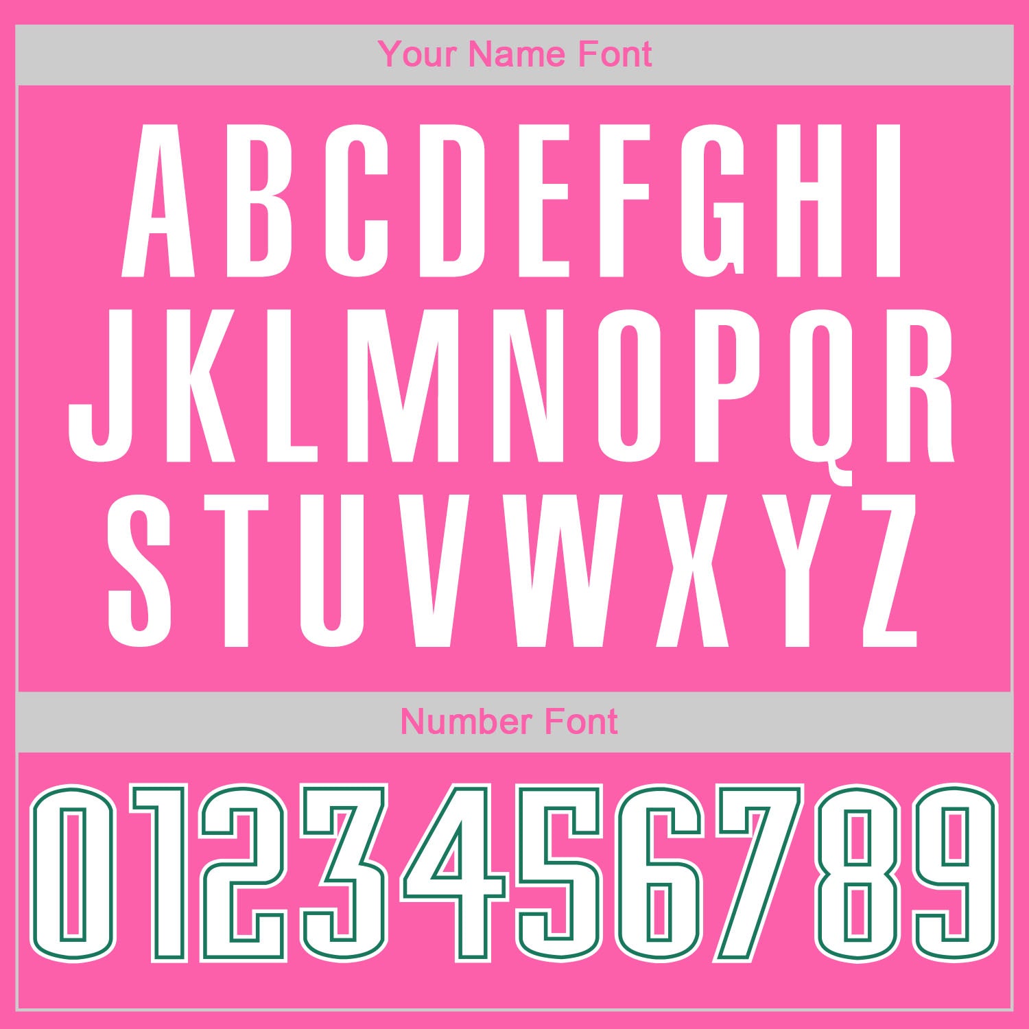 Custom Pink White-Kelly Green Authentic Baseball Jersey baseball jersey product view 5