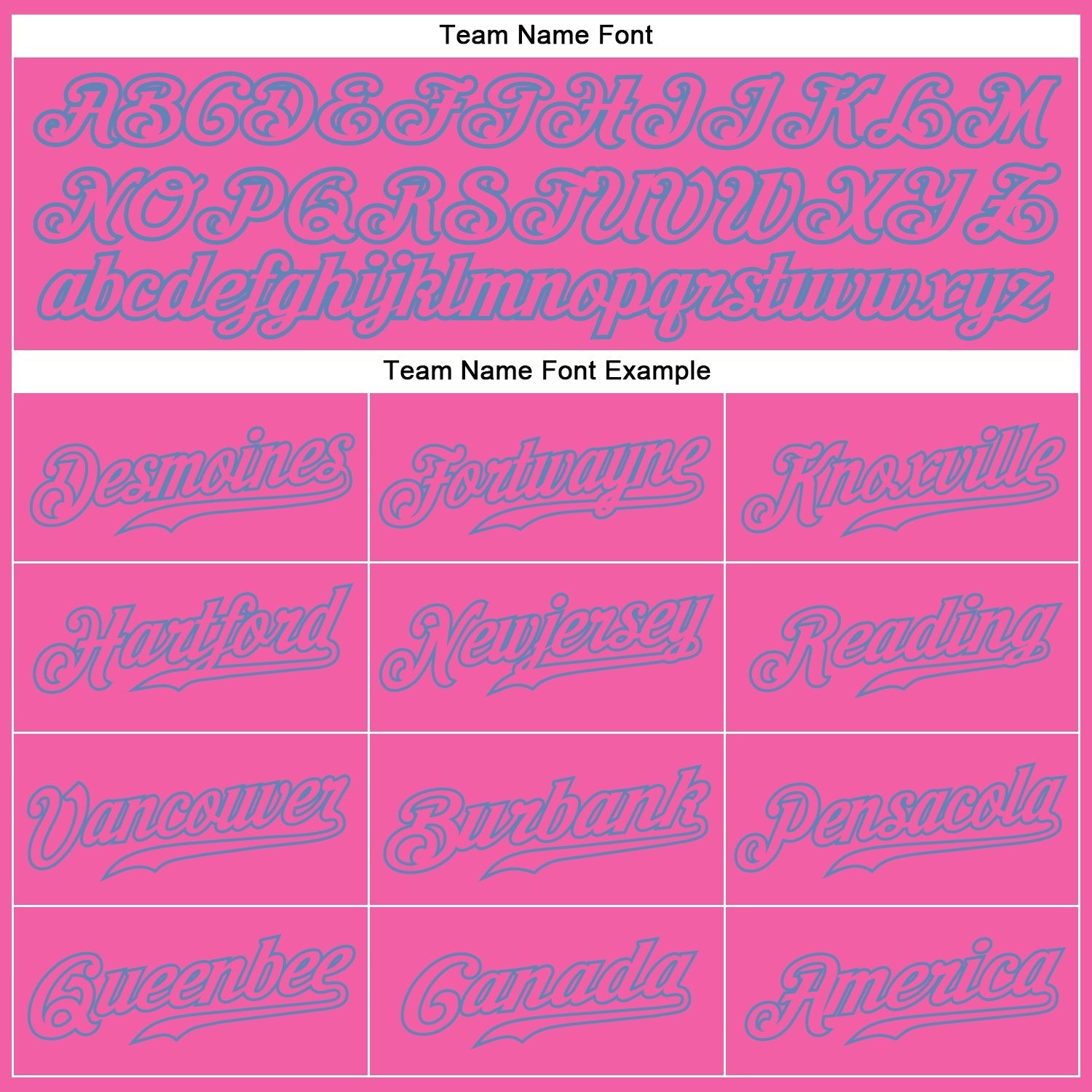 Custom Pink Pink-Light Blue Authentic Baseball Jersey baseball jersey product view 4