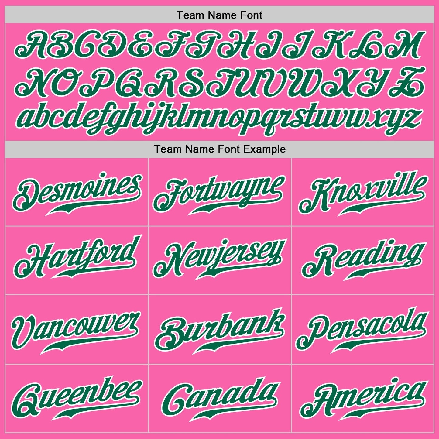 Custom Pink White Pinstripe Kelly Green-White Authentic Baseball Jersey baseball jersey product view 5