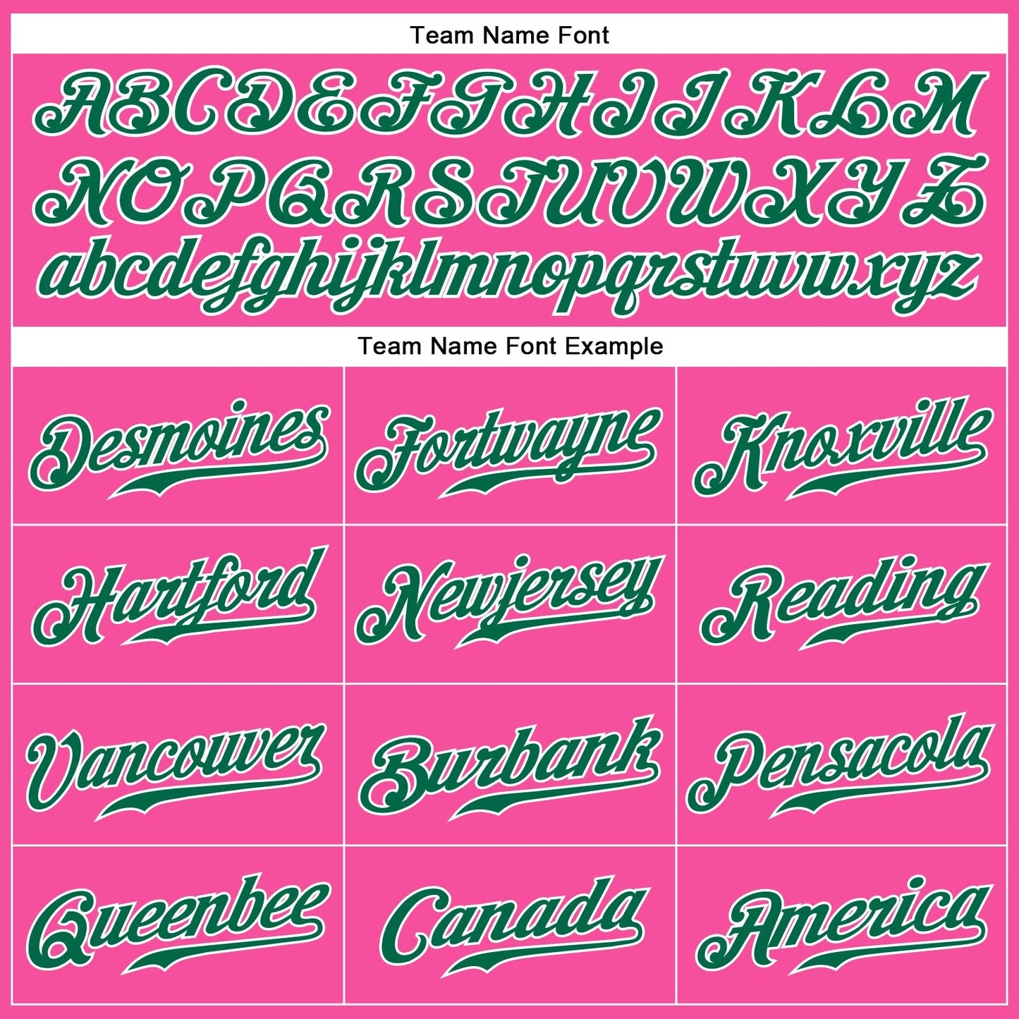Custom Pink Kelly Green-White Authentic Sleeveless Baseball Jersey baseball jersey product view 3