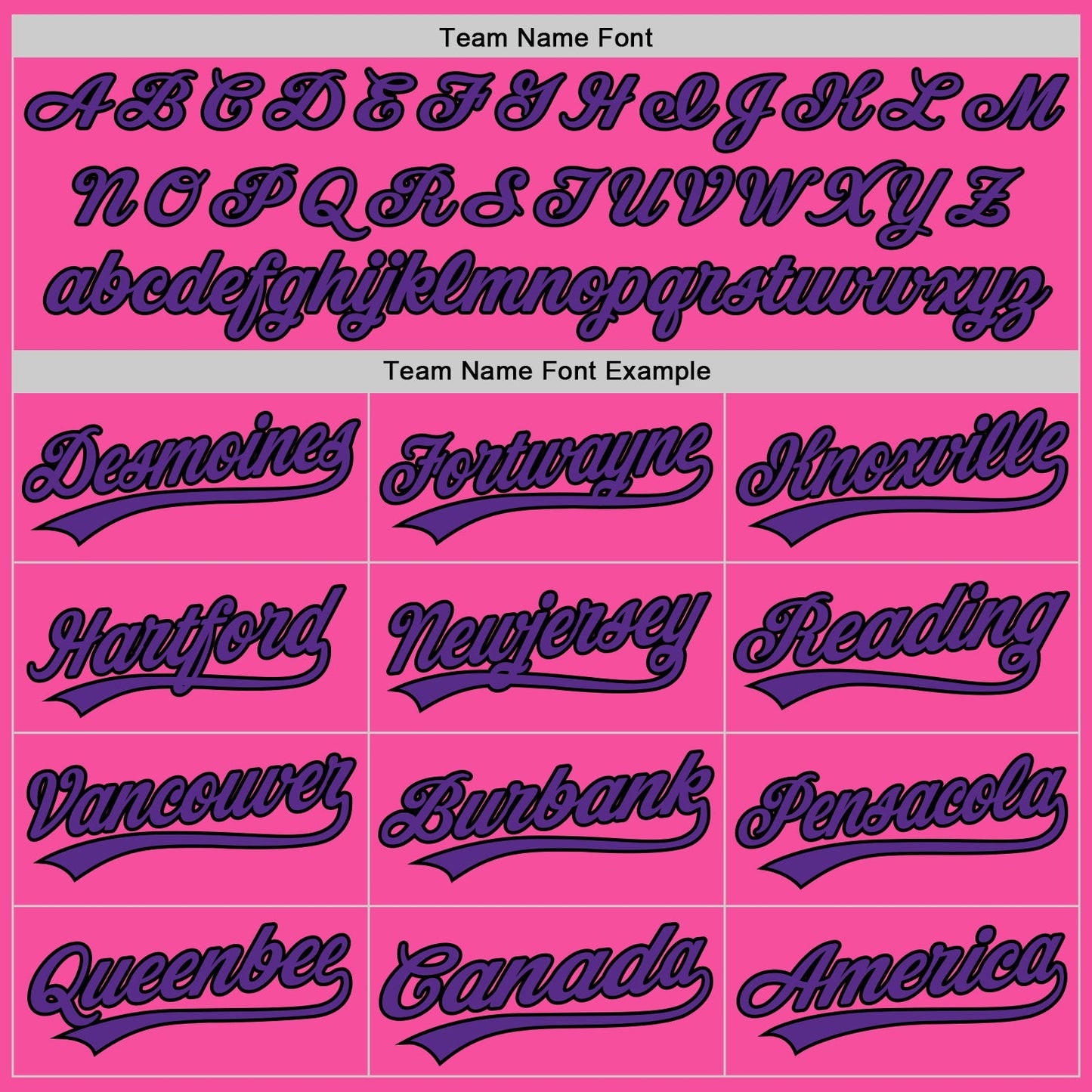 Custom Pink Purple-Black Authentic Baseball Jersey baseball jersey product view 4