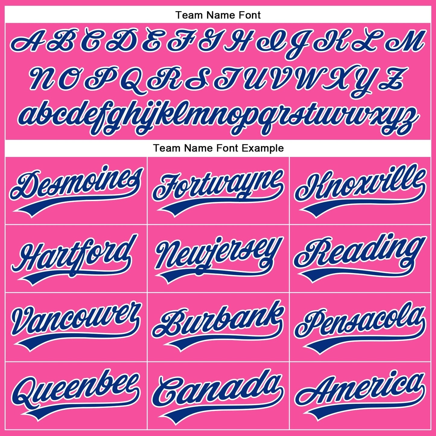 Custom Pink White Pinstripe Royal Authentic Baseball Jersey baseball jersey product view 4