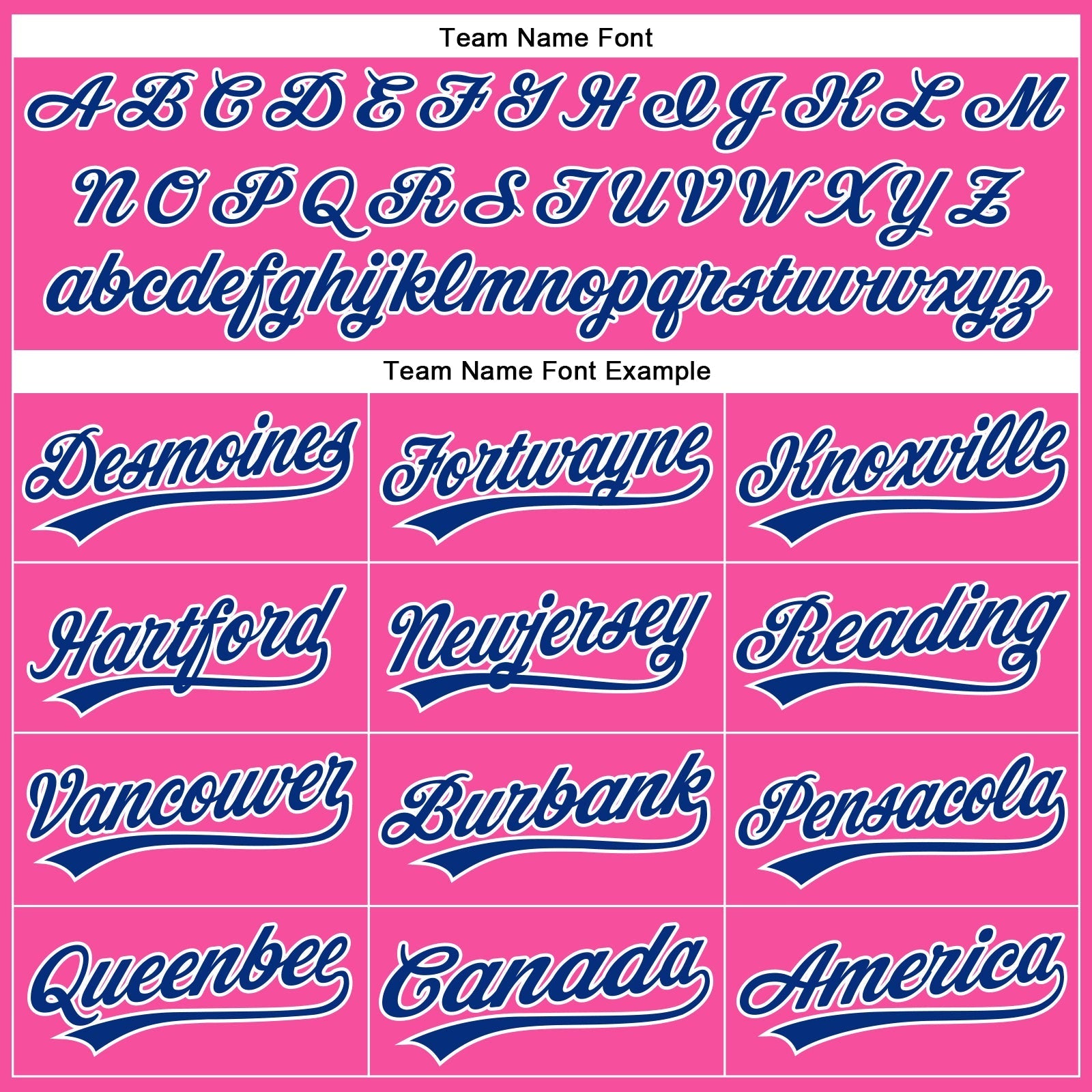 Custom Pink White Pinstripe Royal Authentic Baseball Jersey baseball jersey product view 4